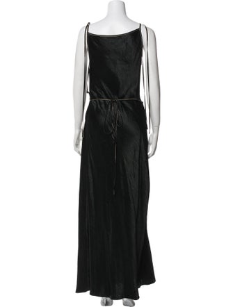 Acne Studios Scoop Neck Long Dress