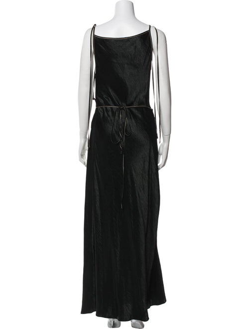 Acne Studios Scoop Neck Long Dress