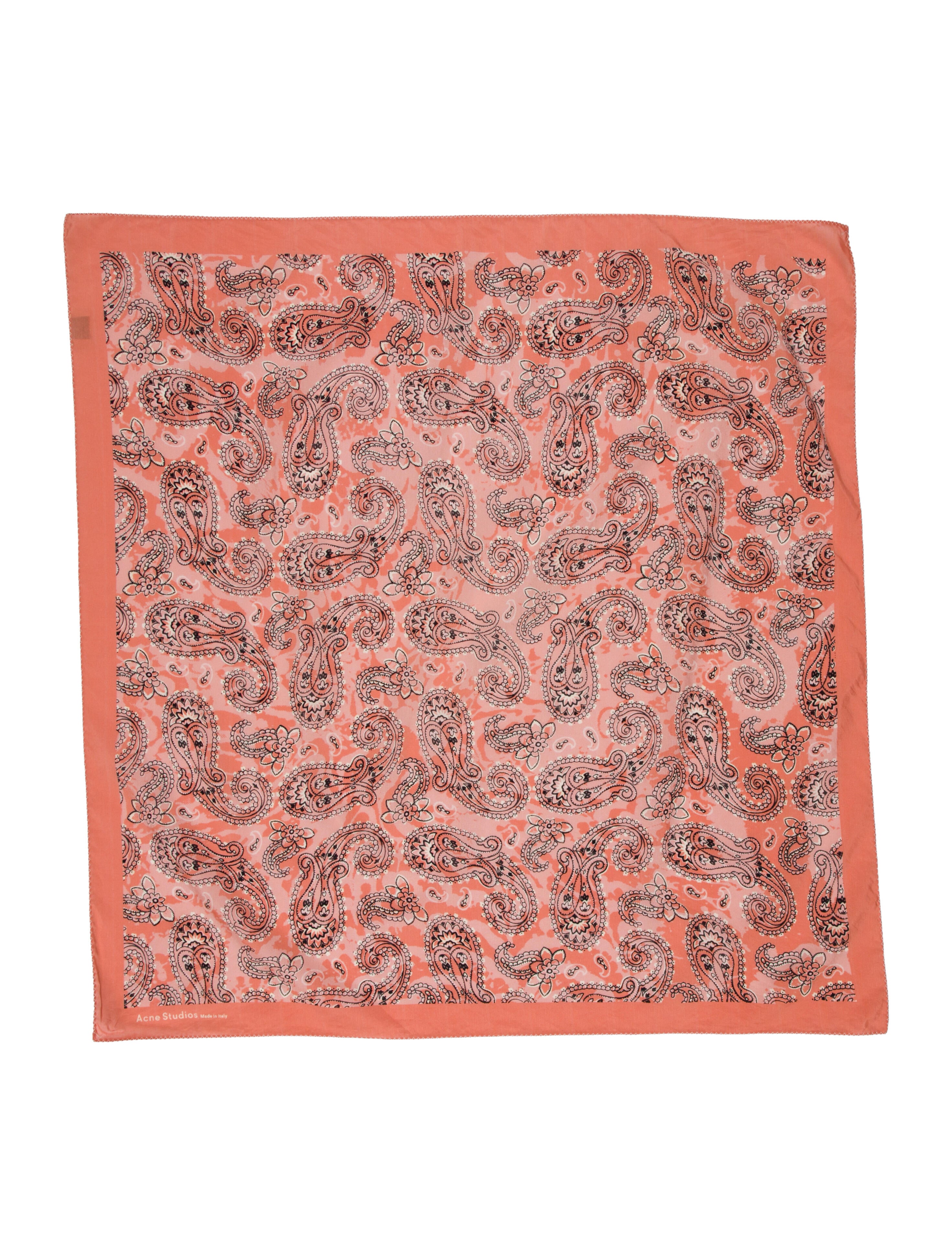 Acne Studios patterned scarve