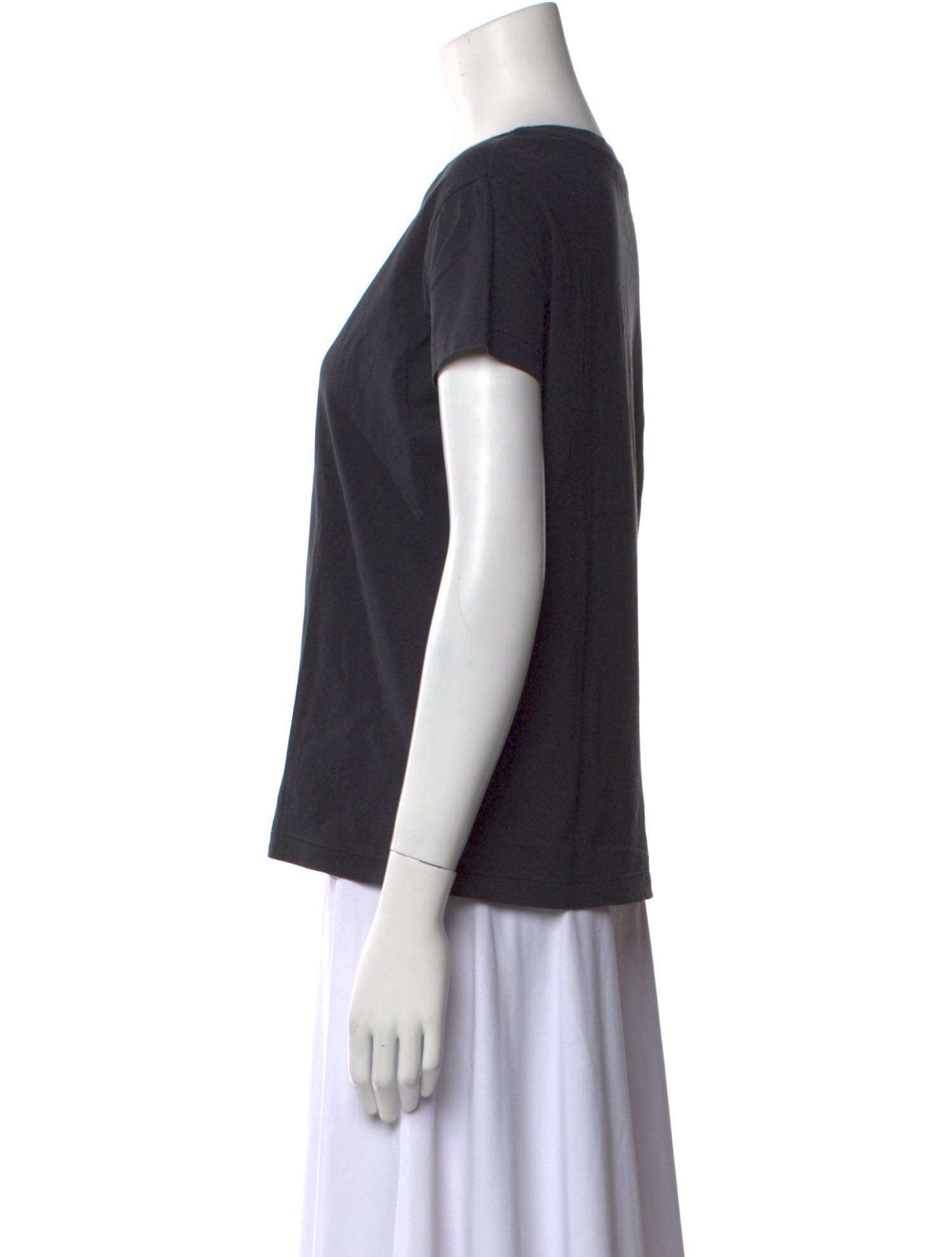 Acne Studios Scoop Neck Short Sleeve T-Shirt