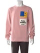 Acne Studios Graphic Print Crew Neck Sweatshirt