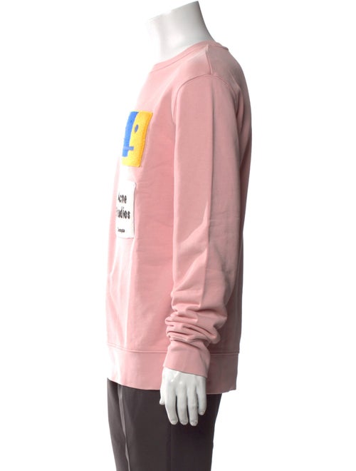 Acne Studios Graphic Print Crew Neck Sweatshirt