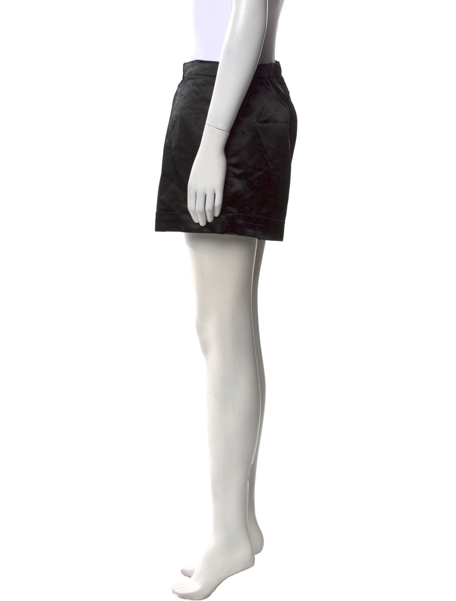 Acne Studios Ruffle Embellishment Mini Skirt