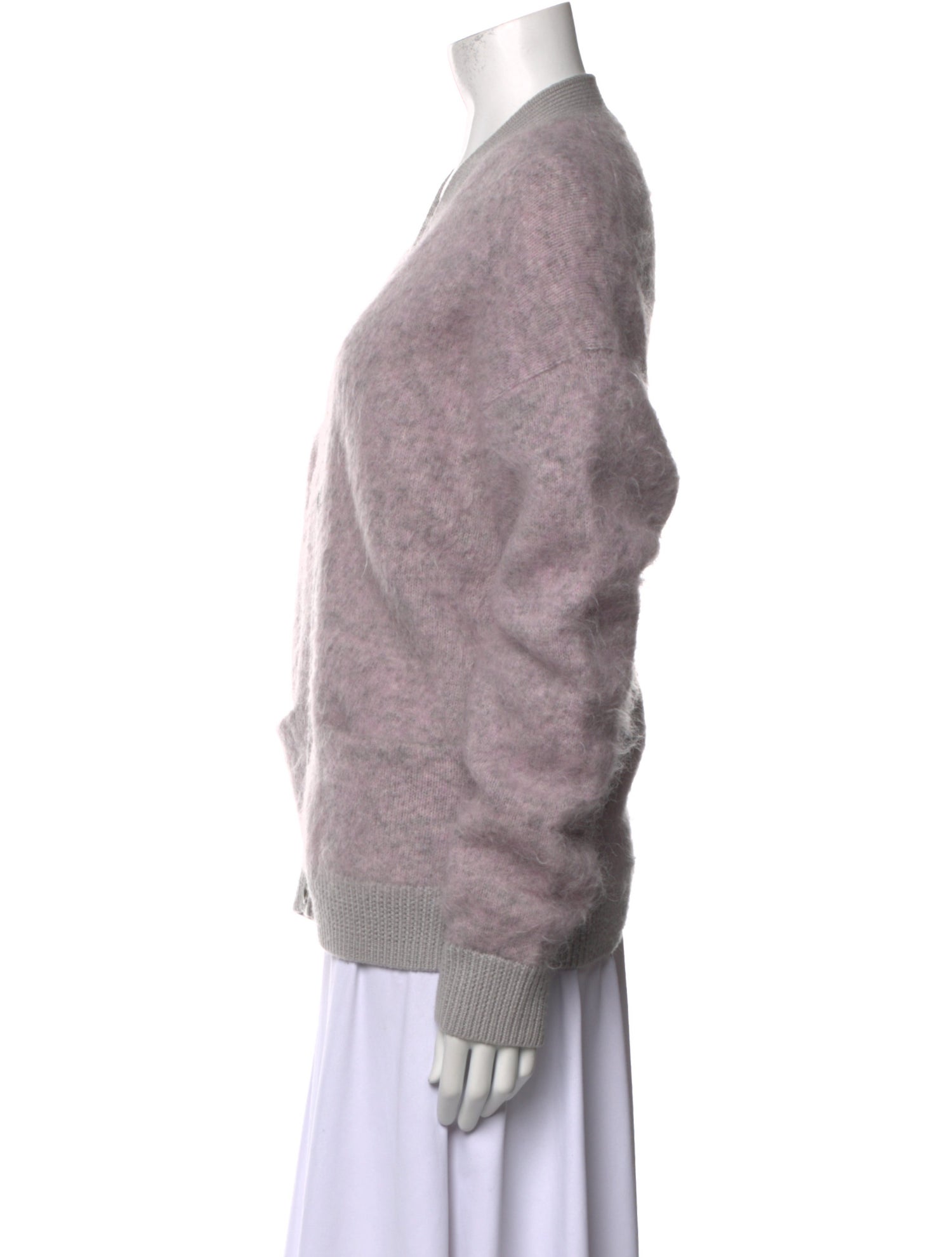 Acne Studios Mohair V-Neck Sweater