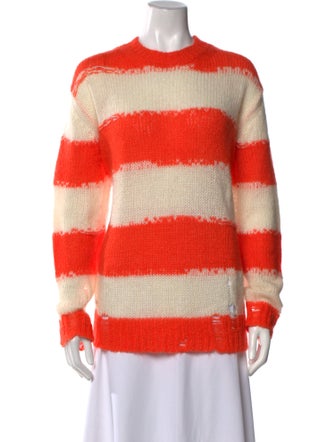 Acne Studios Striped Crew Neck Sweater