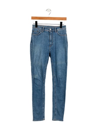 Acne Studios Mid-Rise Skinny Leg Jeans
