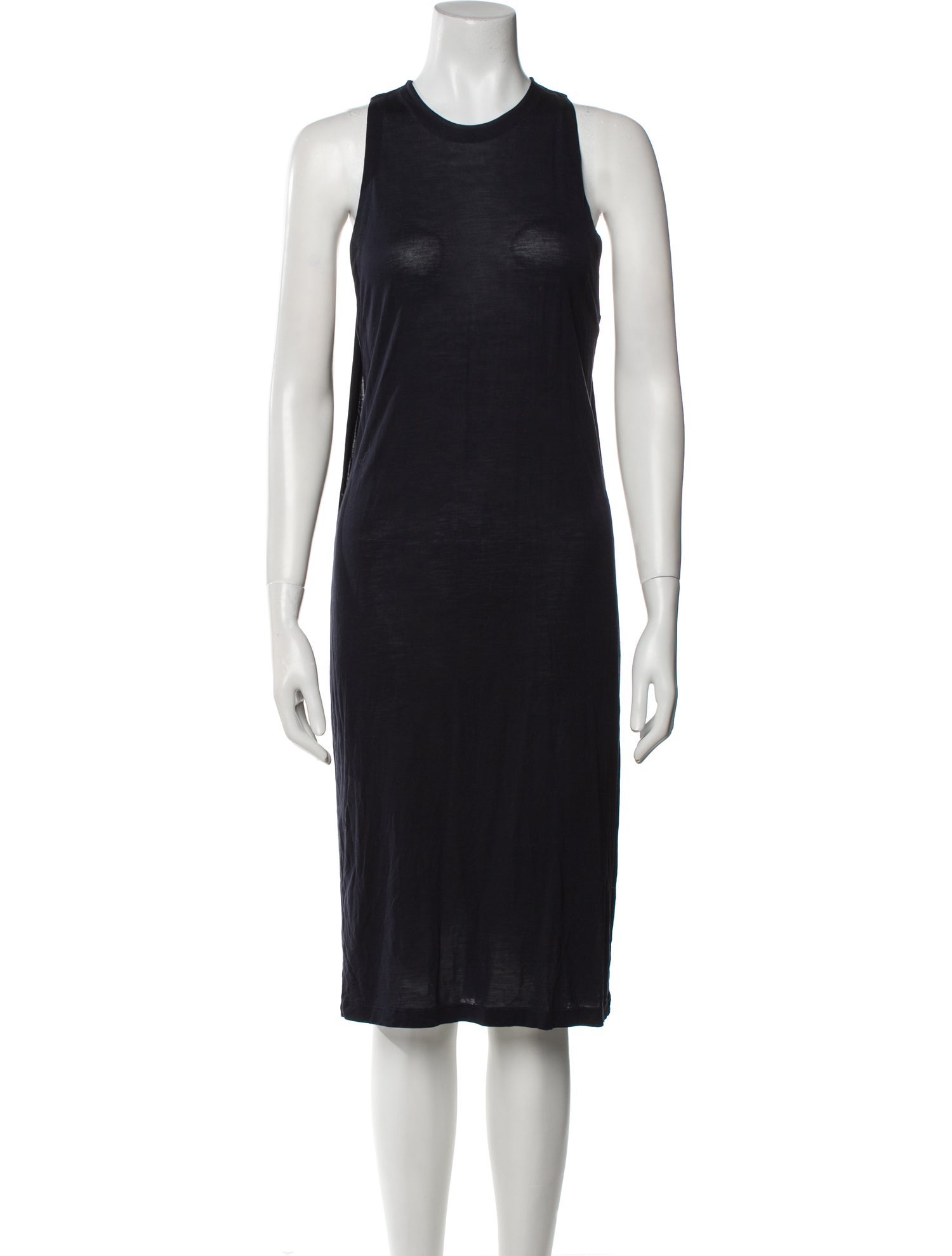 Acne Studios Crew Neck Mini Dress