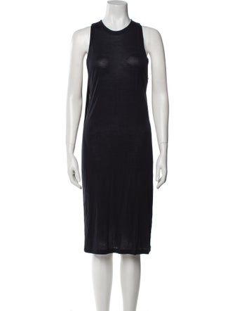 Acne Studios Crew Neck Mini Dress