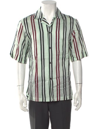 Acne Studios Striped Short Sleeve Shirt