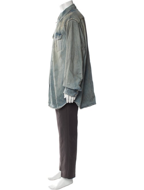 Acne Studios Oversized Long Sleeve Western Shirt