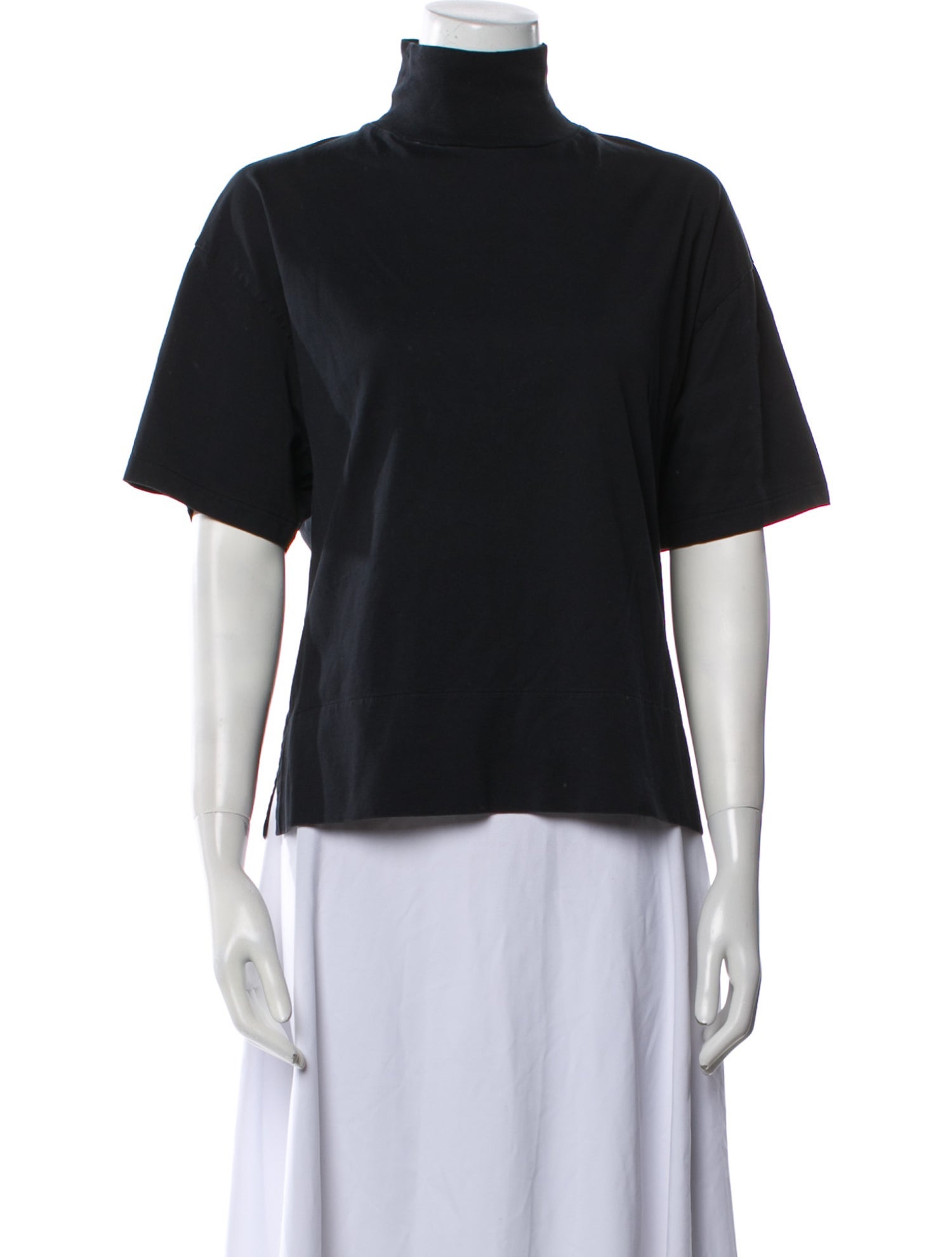 Acne Studios Turtleneck Short Sleeve Top