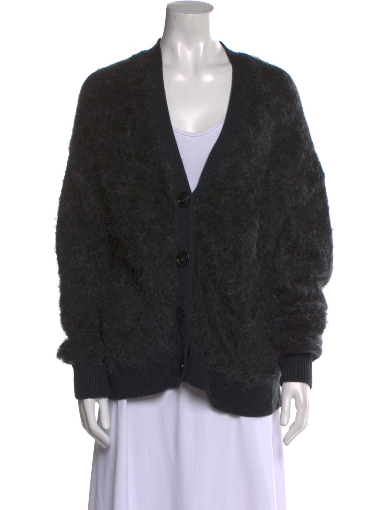 Acne Studios Mohair V-Neck Sweater