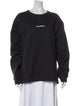 Acne Studios Graphic Print Crew Neck Sweatshirt