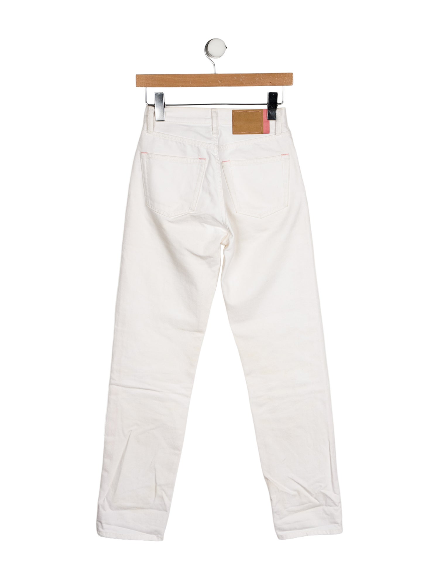 Acne Studios Mid-Rise Straight Leg Jeans