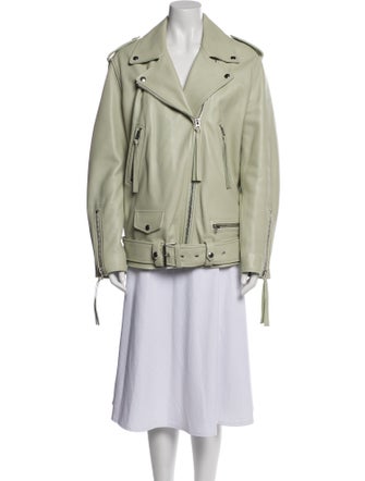 Acne Studios Leather Biker Jacket