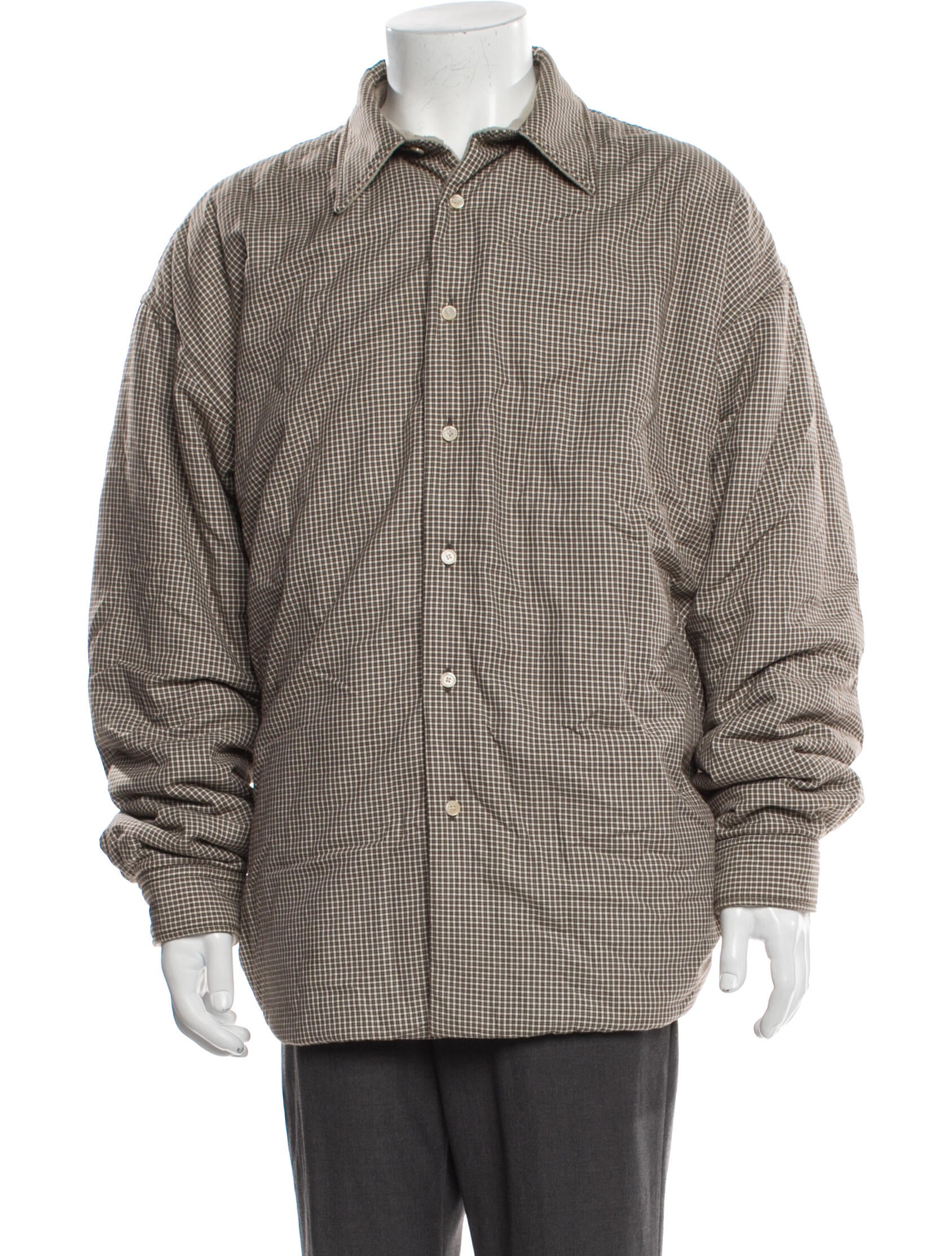 Acne Studios Plaid Print Trucker Jacket w/ Tags