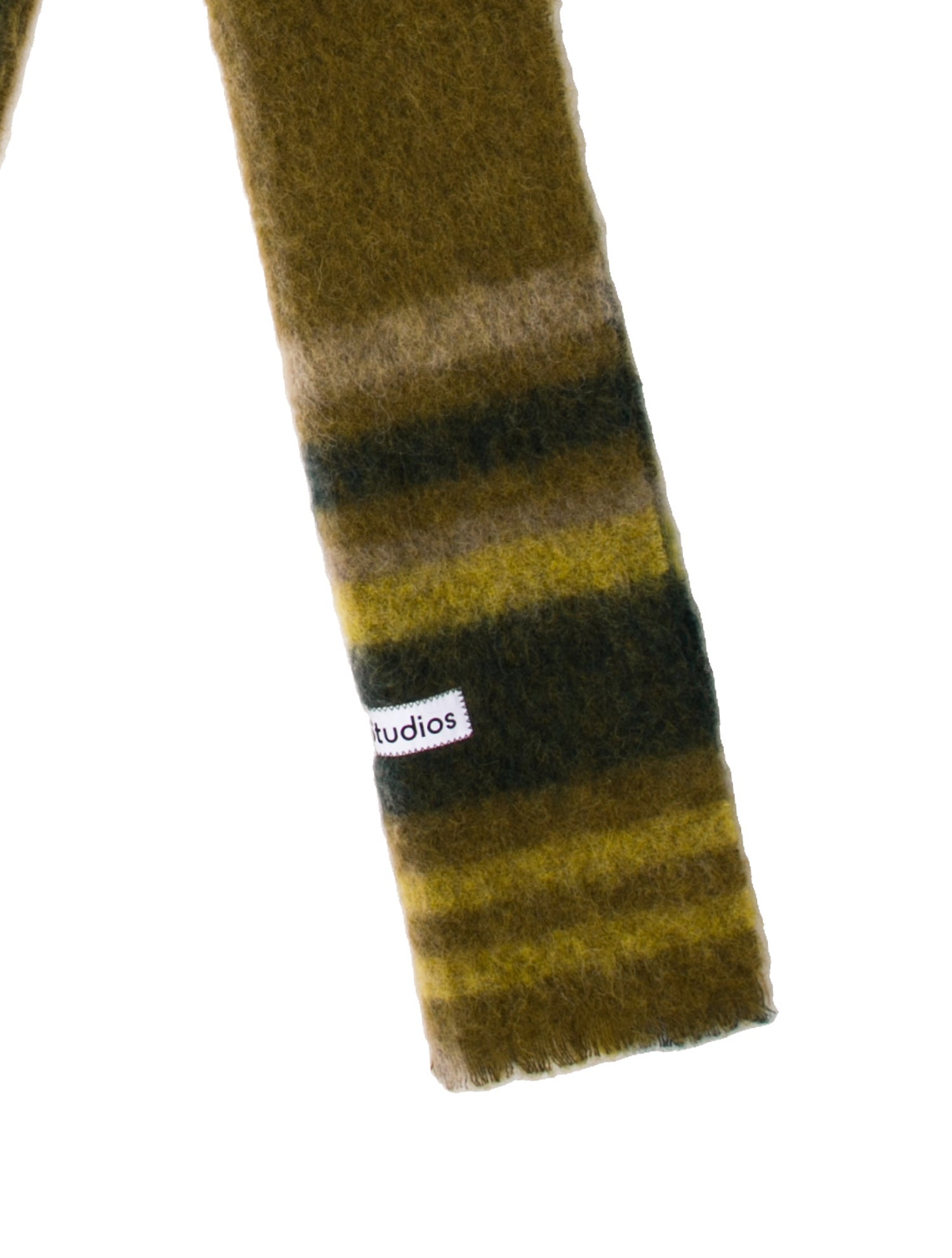 Acne Studios Alpaca Striped Scarf