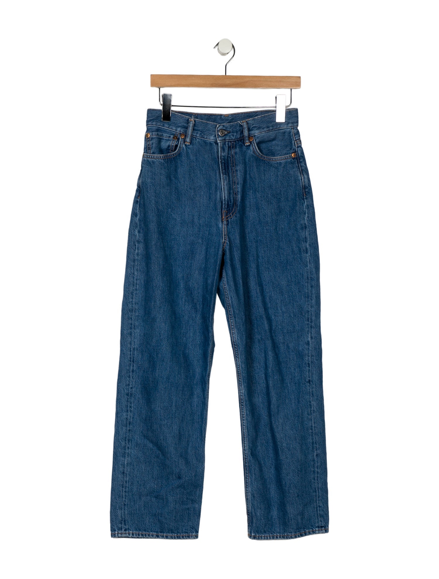 Acne Studios High-Rise Wide Leg Jeans