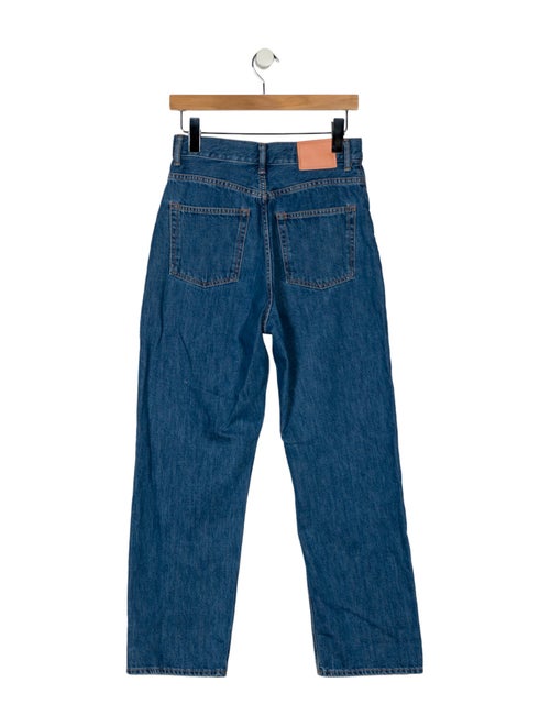Acne Studios High-Rise Wide Leg Jeans