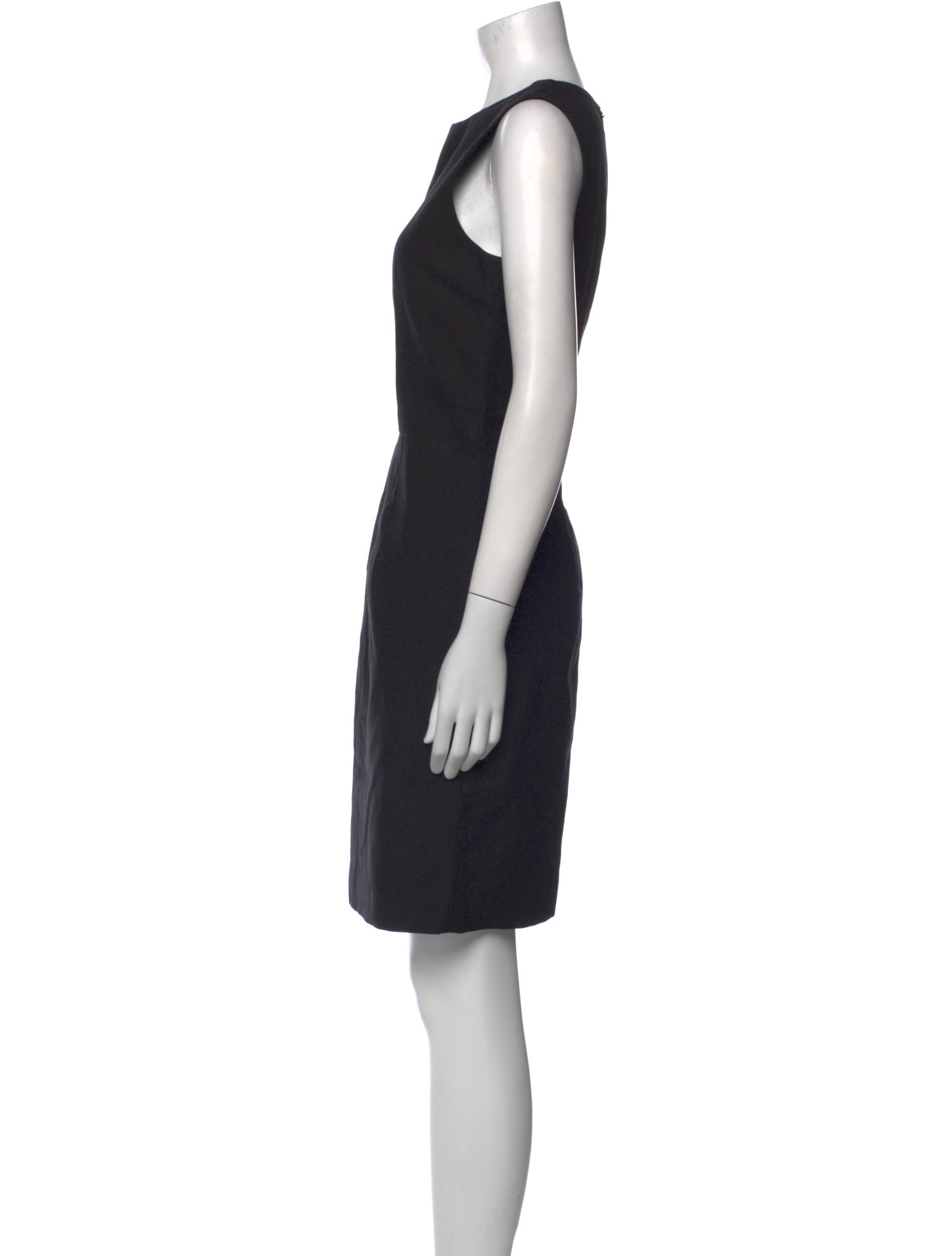 Acne Studios Crew Neck Knee-Length Dress