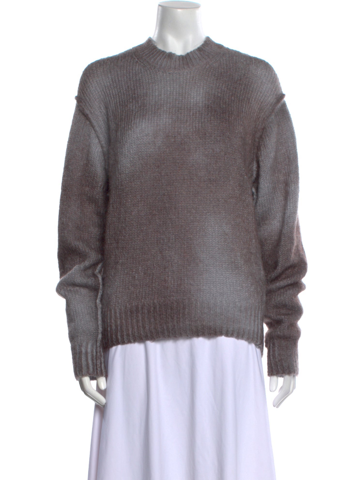 Acne Studios Nylon Crew Neck Sweater