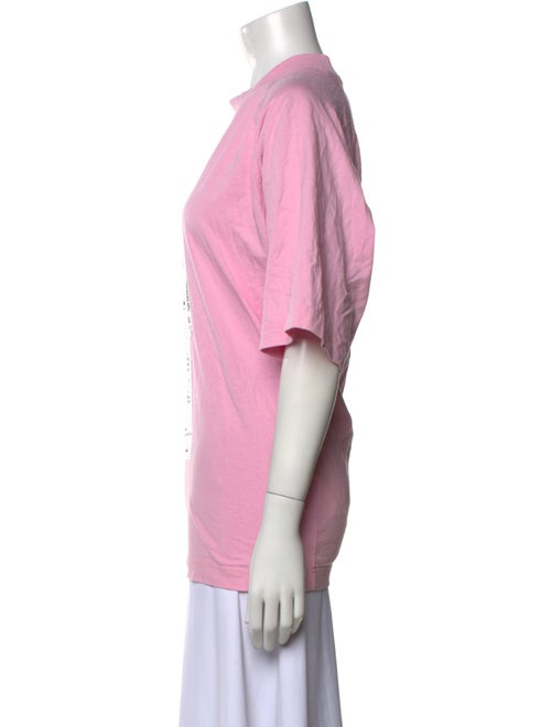 Acne Studios Graphic Print Crew Neck T-Shirt