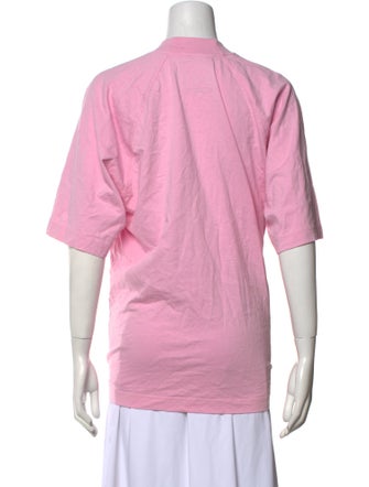 Acne Studios Graphic Print Crew Neck T-Shirt