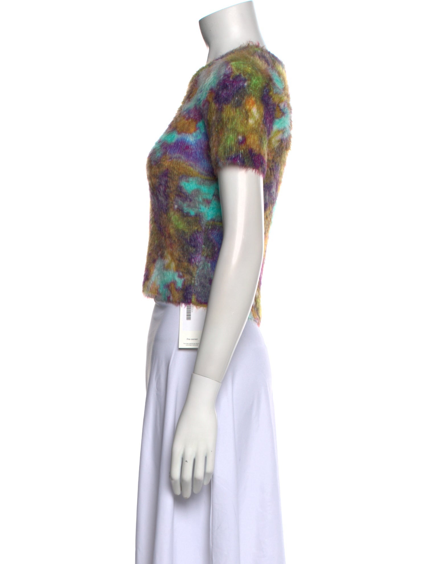 Acne Studios Nylon Floral Print Sweater w/ Tags