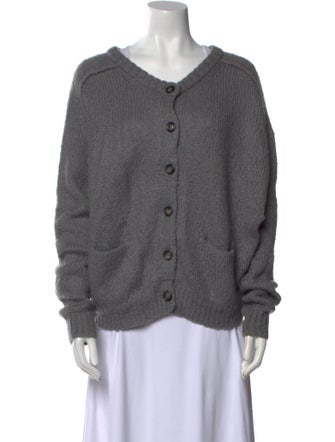 Acne Studios Mohair V-Neck Sweater