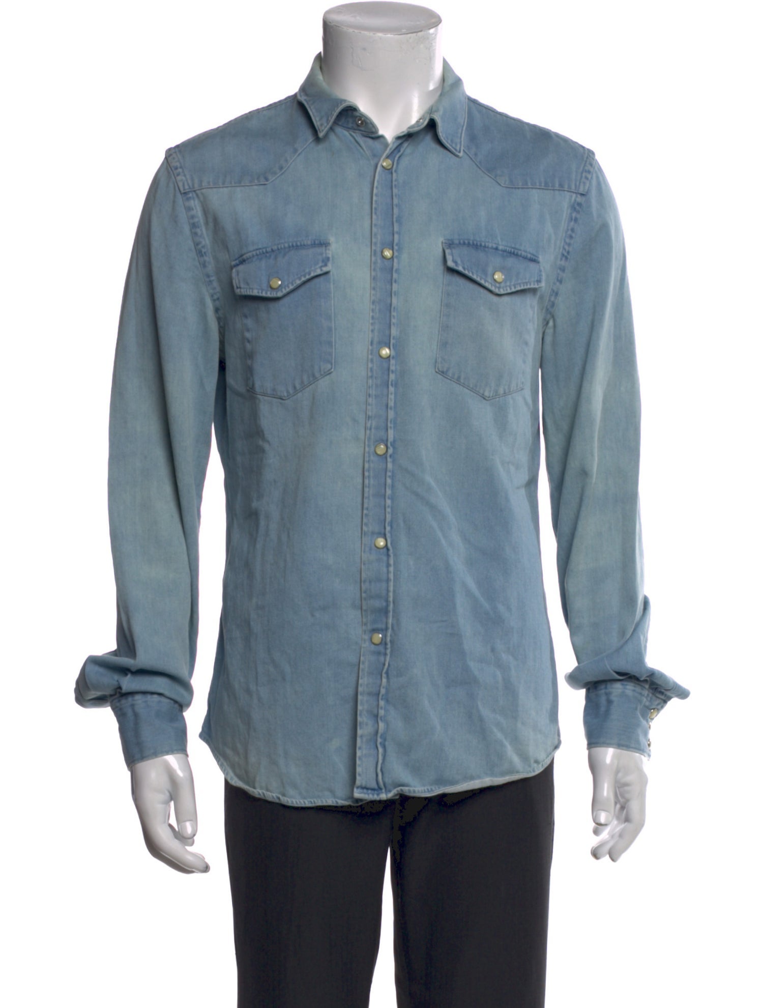 Acne Studios Long Sleeve Denim Shirt