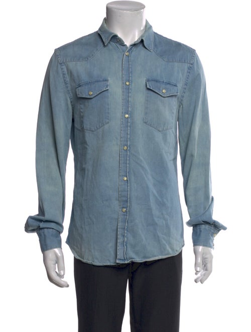 Acne Studios Long Sleeve Denim Shirt
