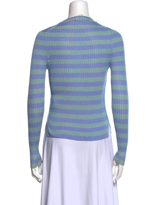 Acne Studios Striped Crew Neck Top