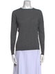 Acne Studios Merino Wool Bateau Neckline Sweatshirt
