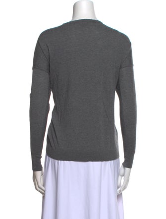 Acne Studios Merino Wool Bateau Neckline Sweatshirt