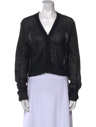 Acne Studios Mohair V-Neck Sweater