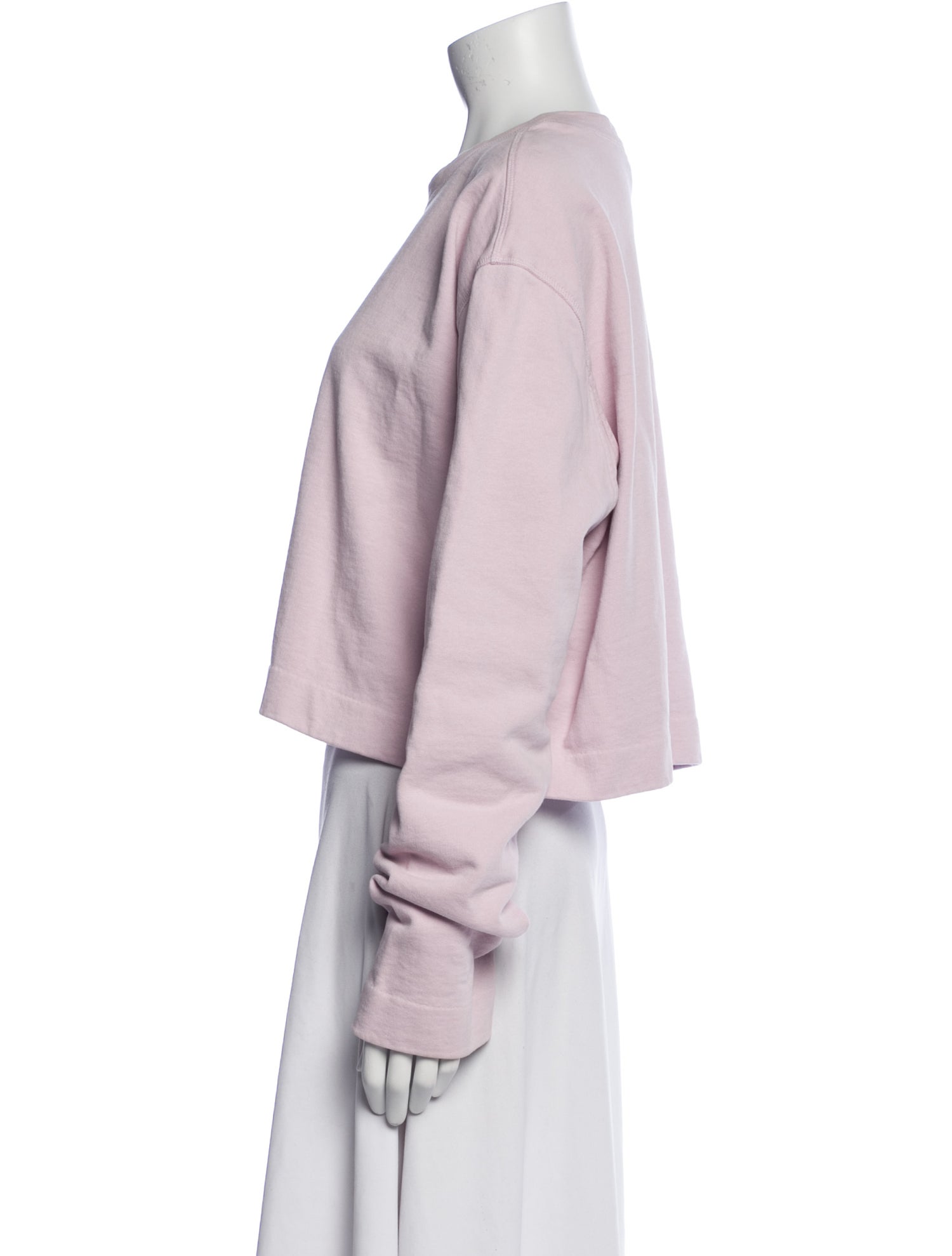 Acne Studios Crew Neck Long Sleeve Sweatshirt