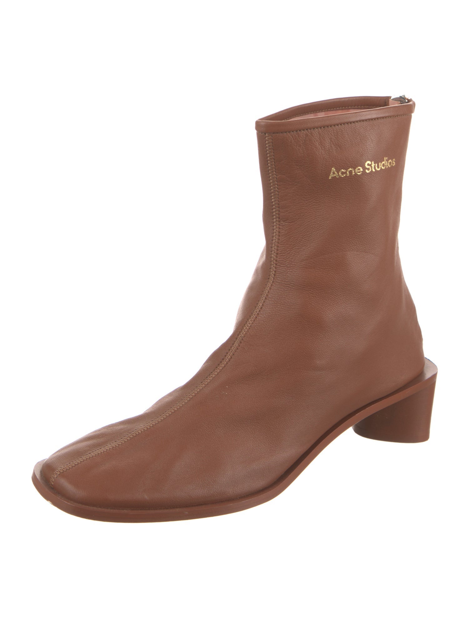 Acne Studios Leather Sock Boots