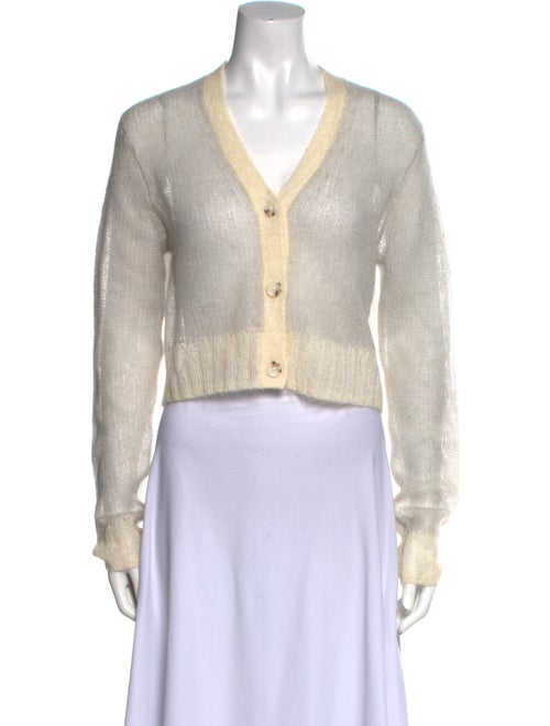 Acne Studios Mohair V-Neck Sweater