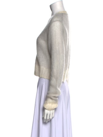 Acne Studios Mohair V-Neck Sweater