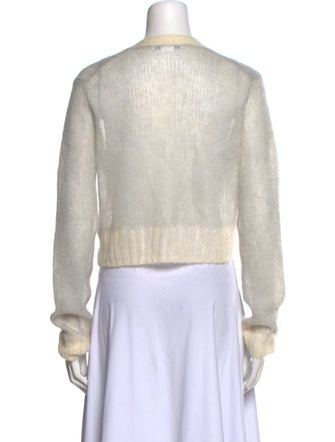 Acne Studios Mohair V-Neck Sweater