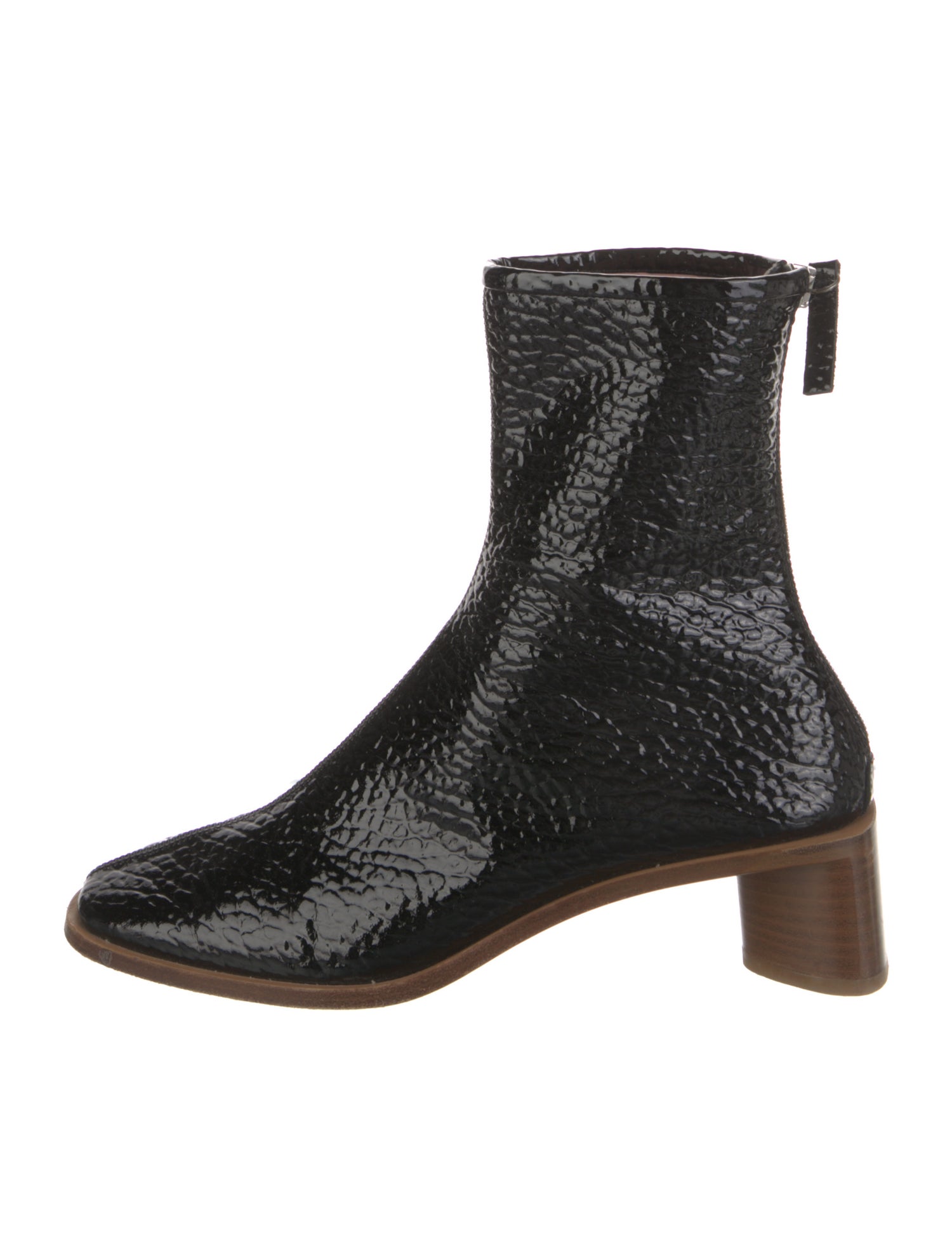 Acne Studios Patent Leather Chelsea Boots