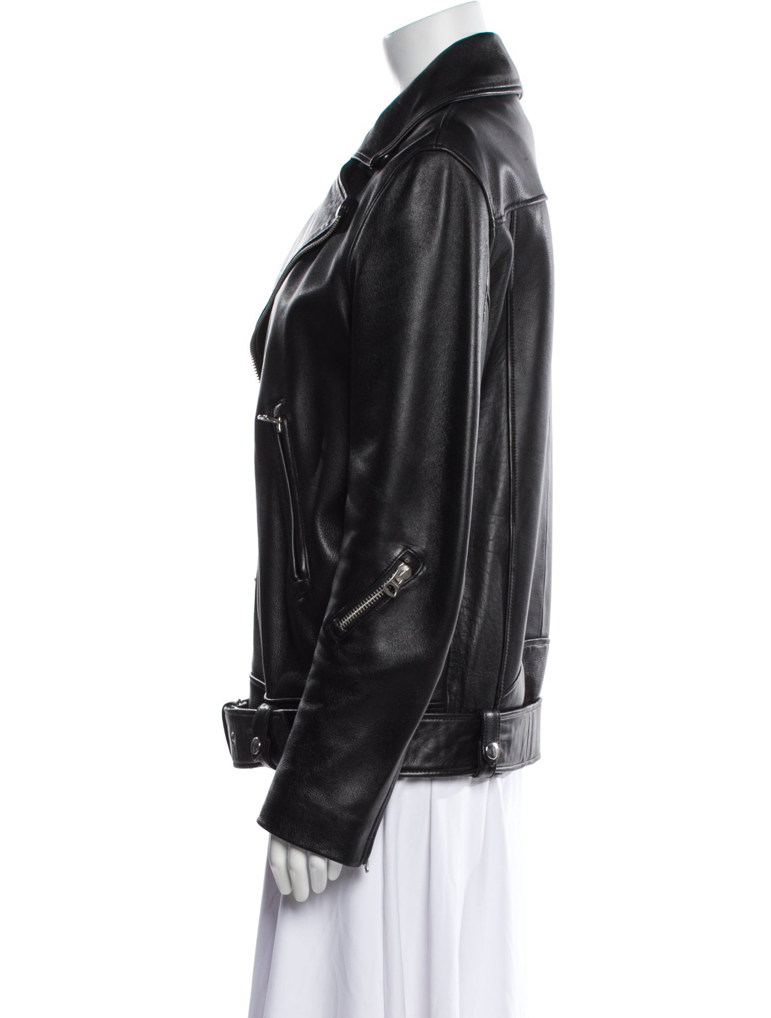Acne Studios Leather Biker Jacket
