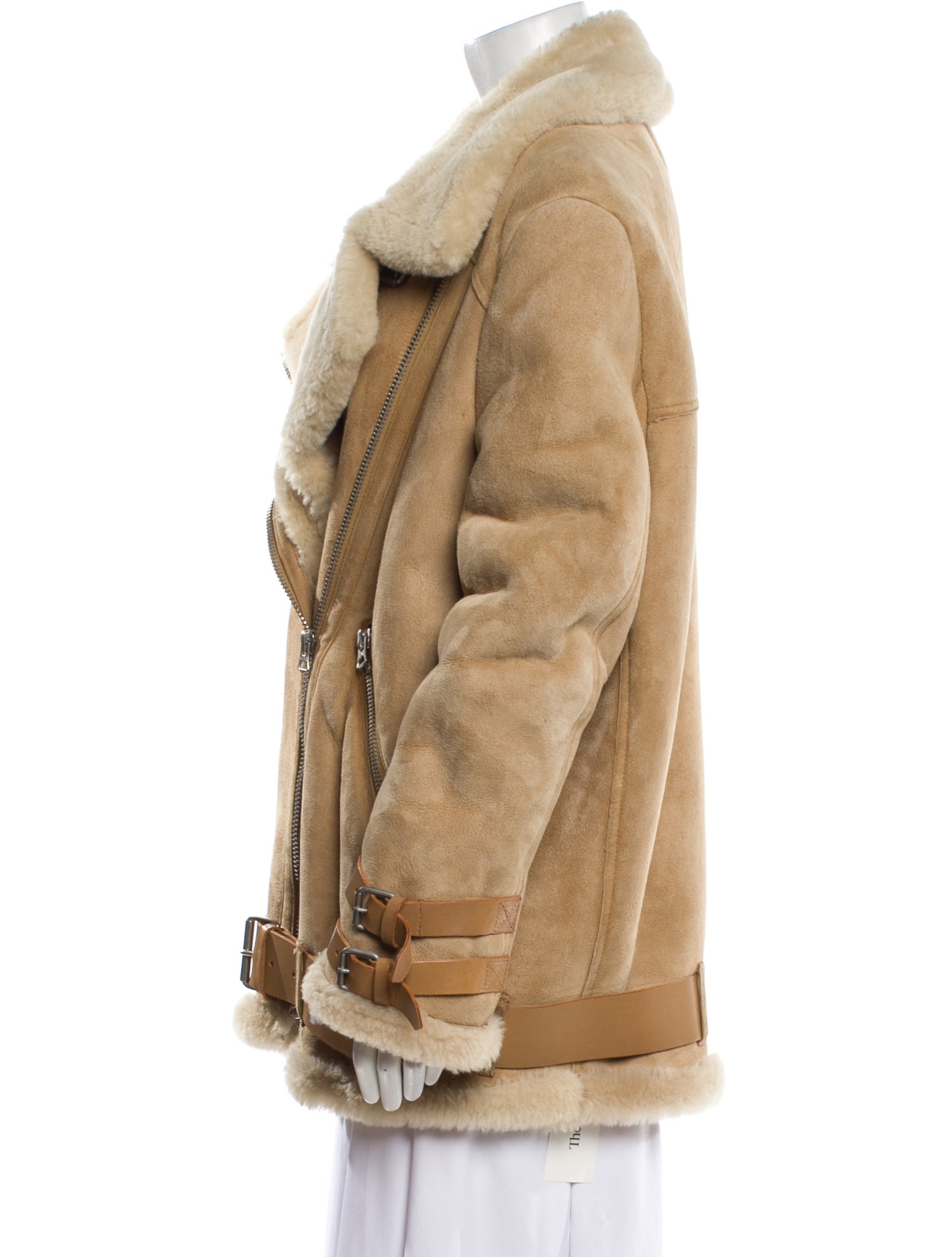 Acne Studios Shearling Fur Coat