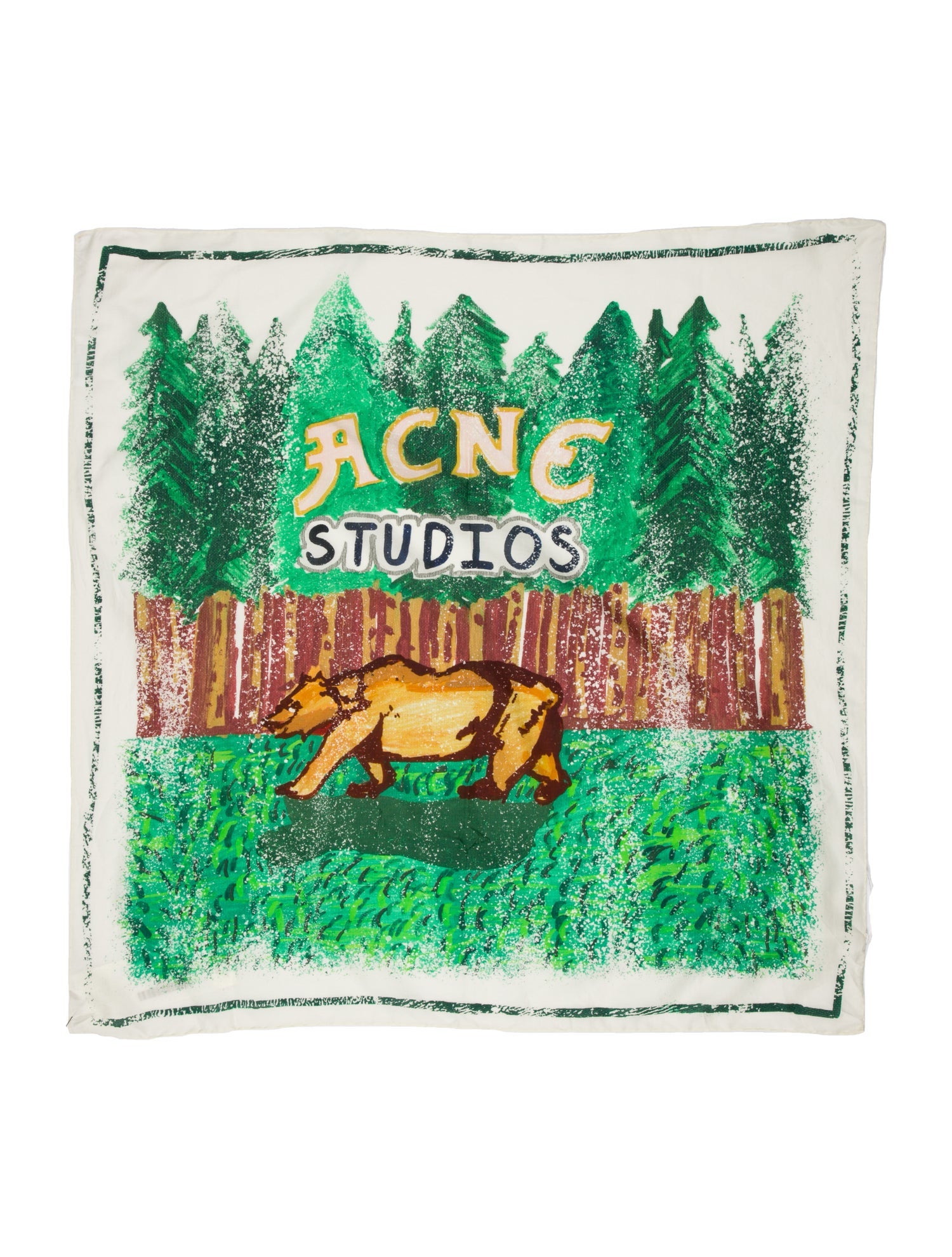 Acne Studios Printed Scarf w/ Tags