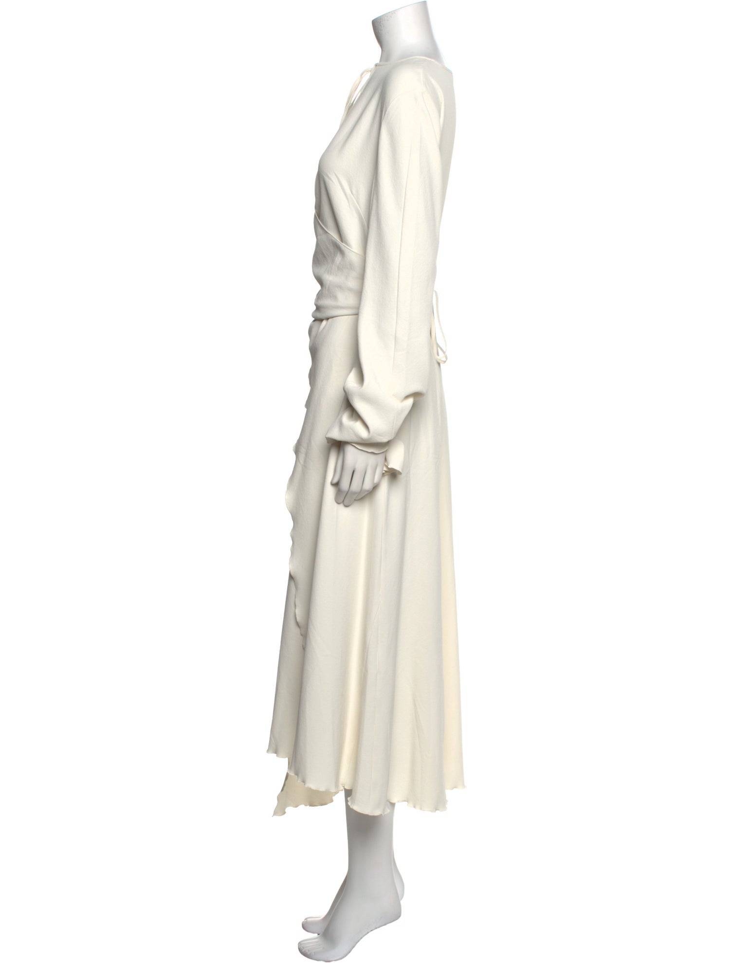 Acne Studios Linen Long Dress