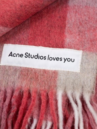 Acne Studios Alpaca Blend Throw Blanket
