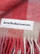 Acne Studios Alpaca Blend Throw Blanket