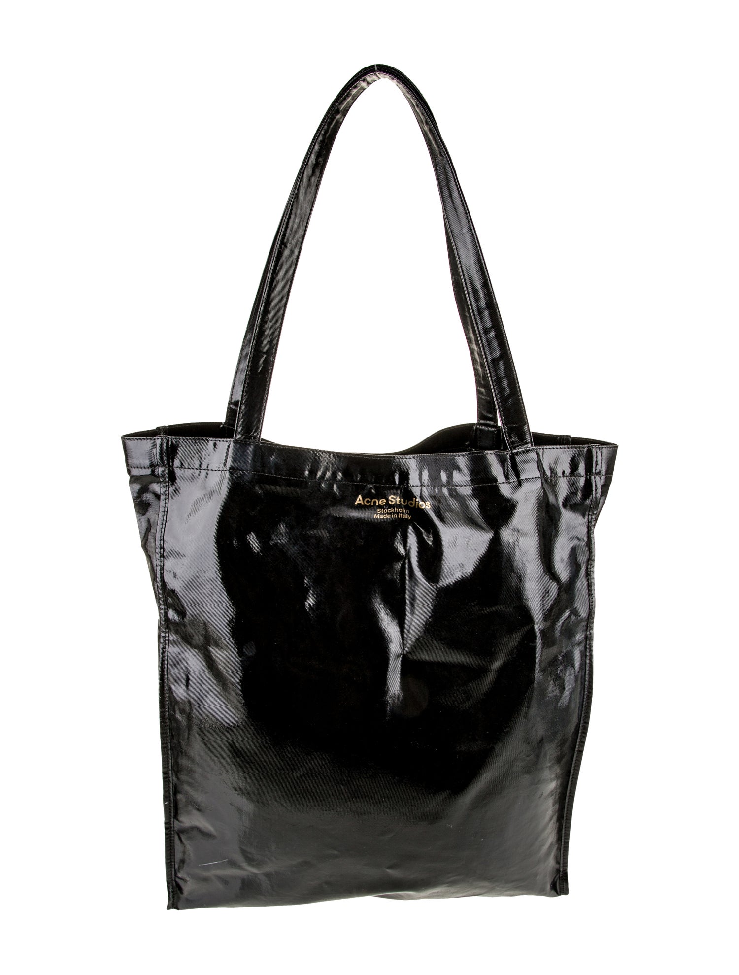 Acne Studios Patent Leather Tote