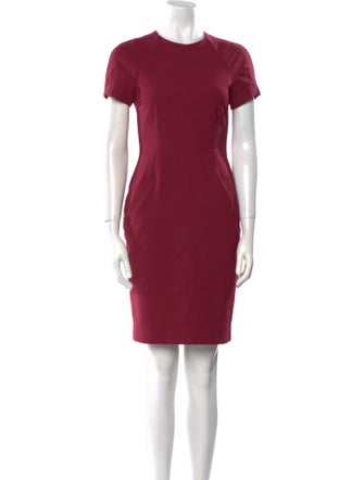 Acne Studios Crew Neck Knee-Length Dress