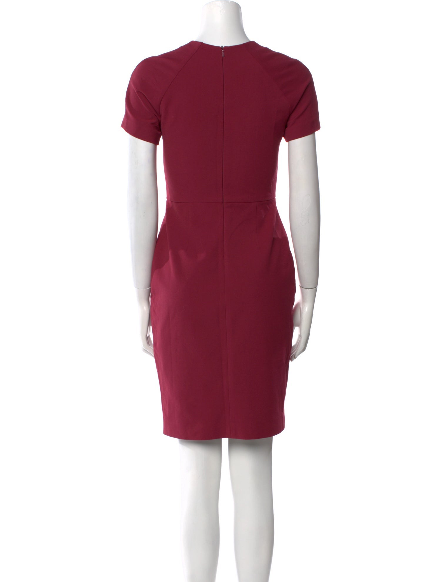 Acne Studios Crew Neck Knee-Length Dress